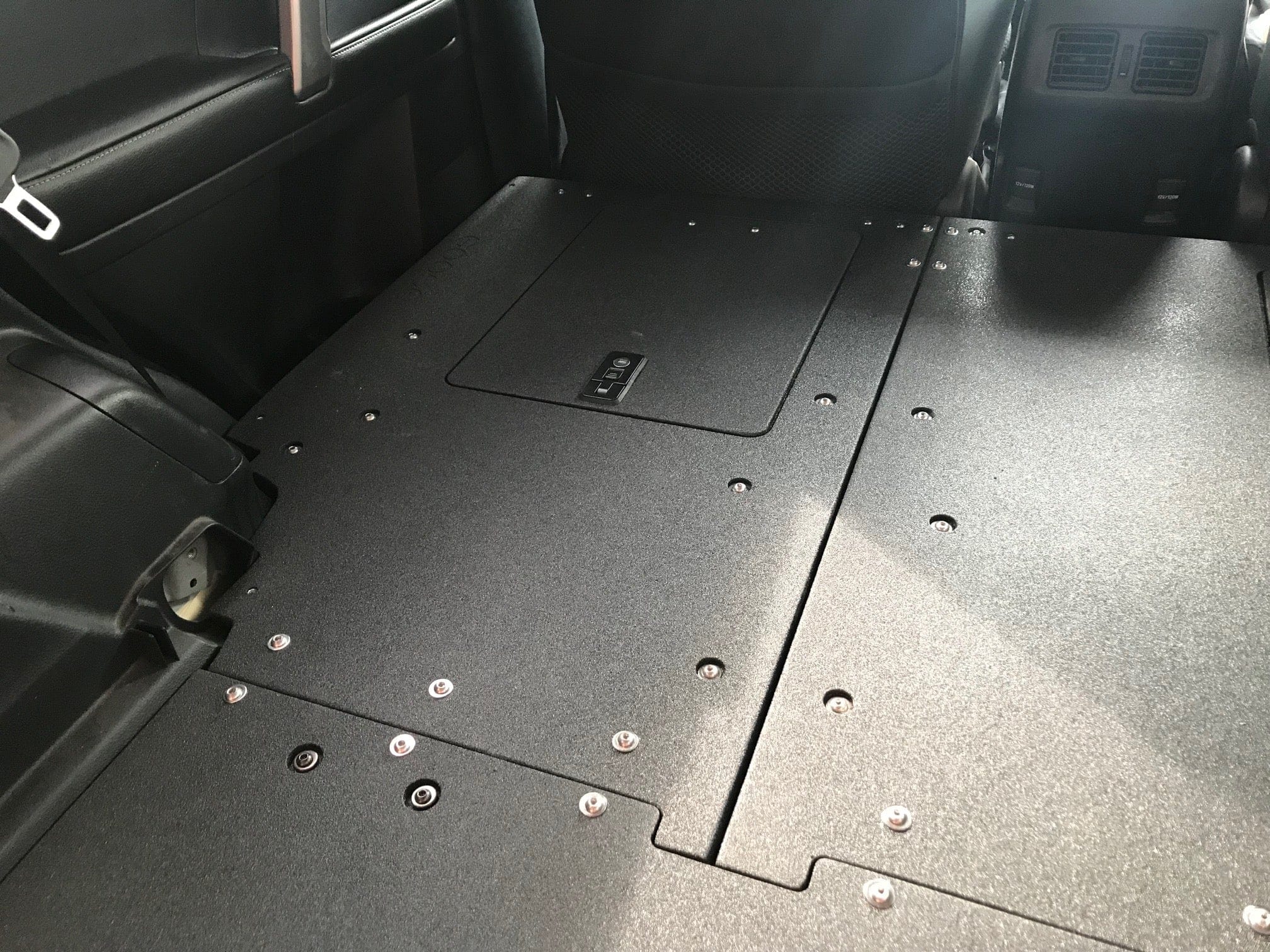 Goose Gear Seat Delete Plate System Toyota 4Runner 2010-2024 5th Gen. - Second Row Seat Delete Plate System