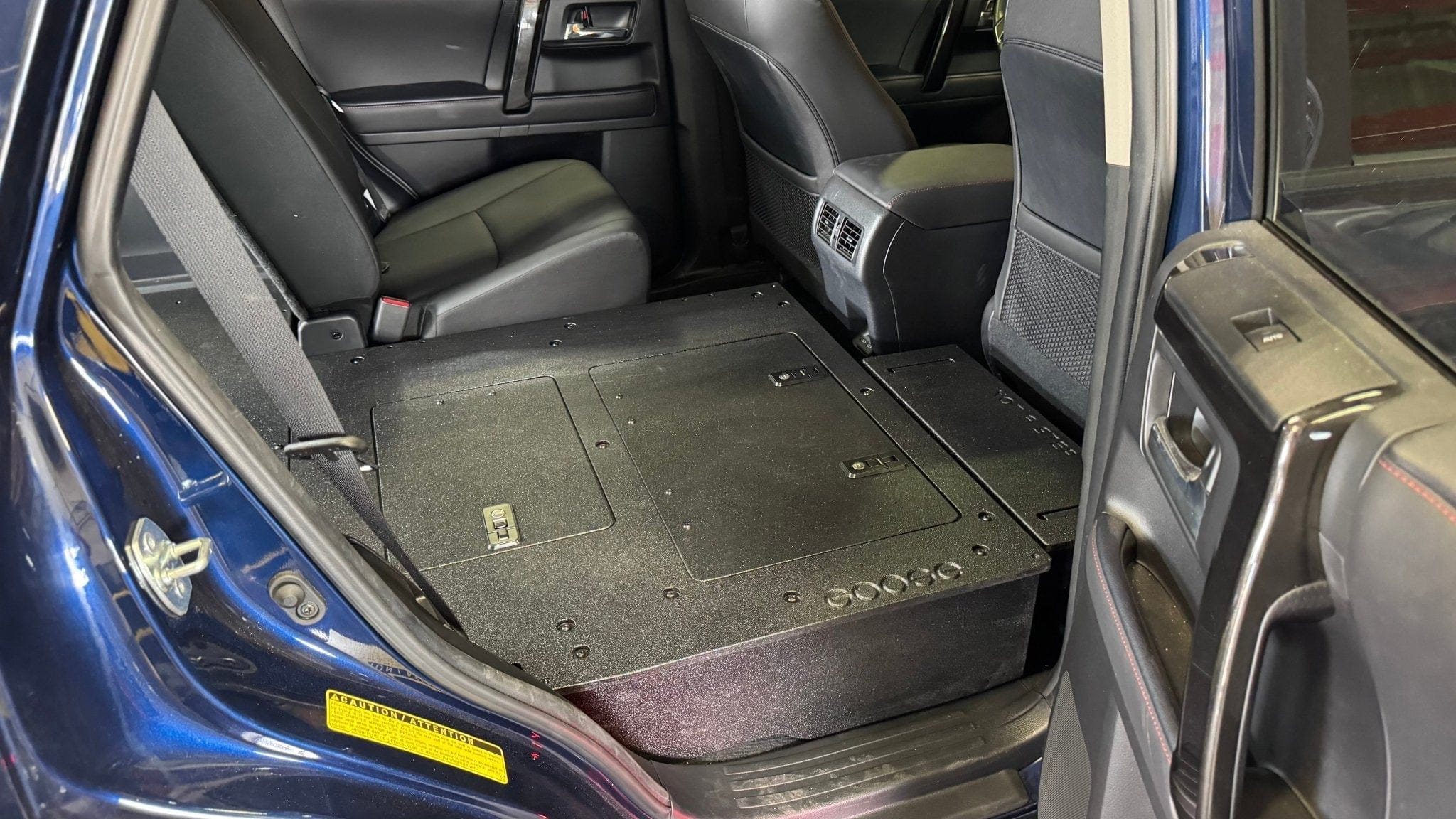 Goose Gear Seat Delete Plate System Toyota - 4Runner - 2010-2024 - 5th Gen - Standard - Explore Series - Seat Delete Plate System - Second Row - V2 - Plate Based