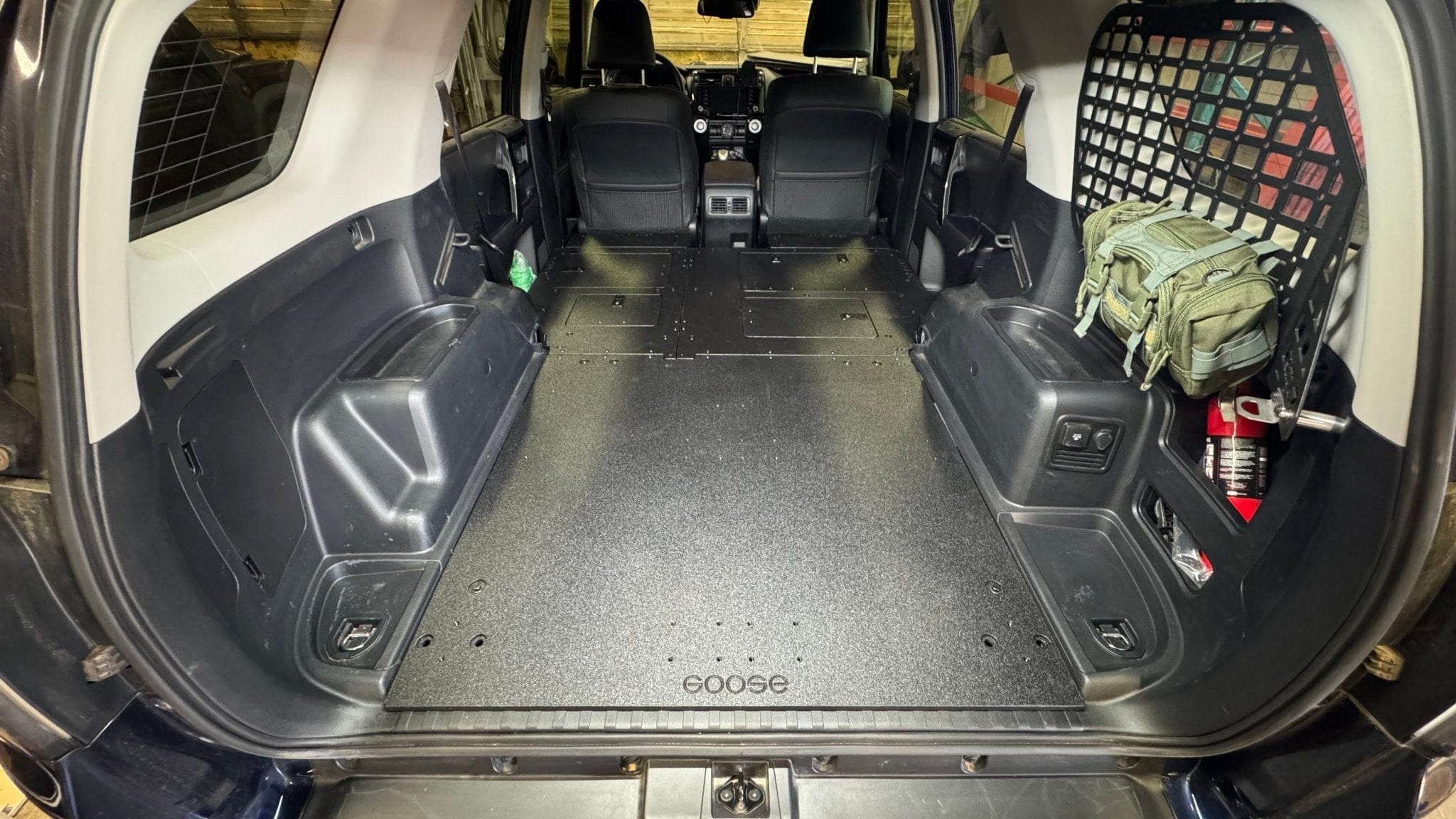 Goose Gear Seat Delete Plate System Toyota - 4Runner - 2010-2024 - 5th Gen - Standard - Explore Series - Seat Delete Plate System - Second Row - V2 - Plate Based