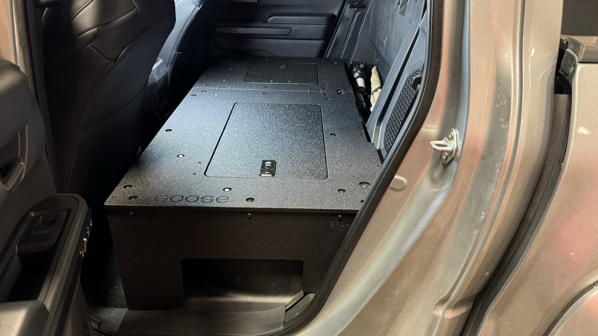 Goose Gear Seat Delete Plate System Toyota Tacoma - 2024-Present - 4th Gen - Non-Hybrid - Double Cab - Explore Series - Seat Delete Plate System - Second Row