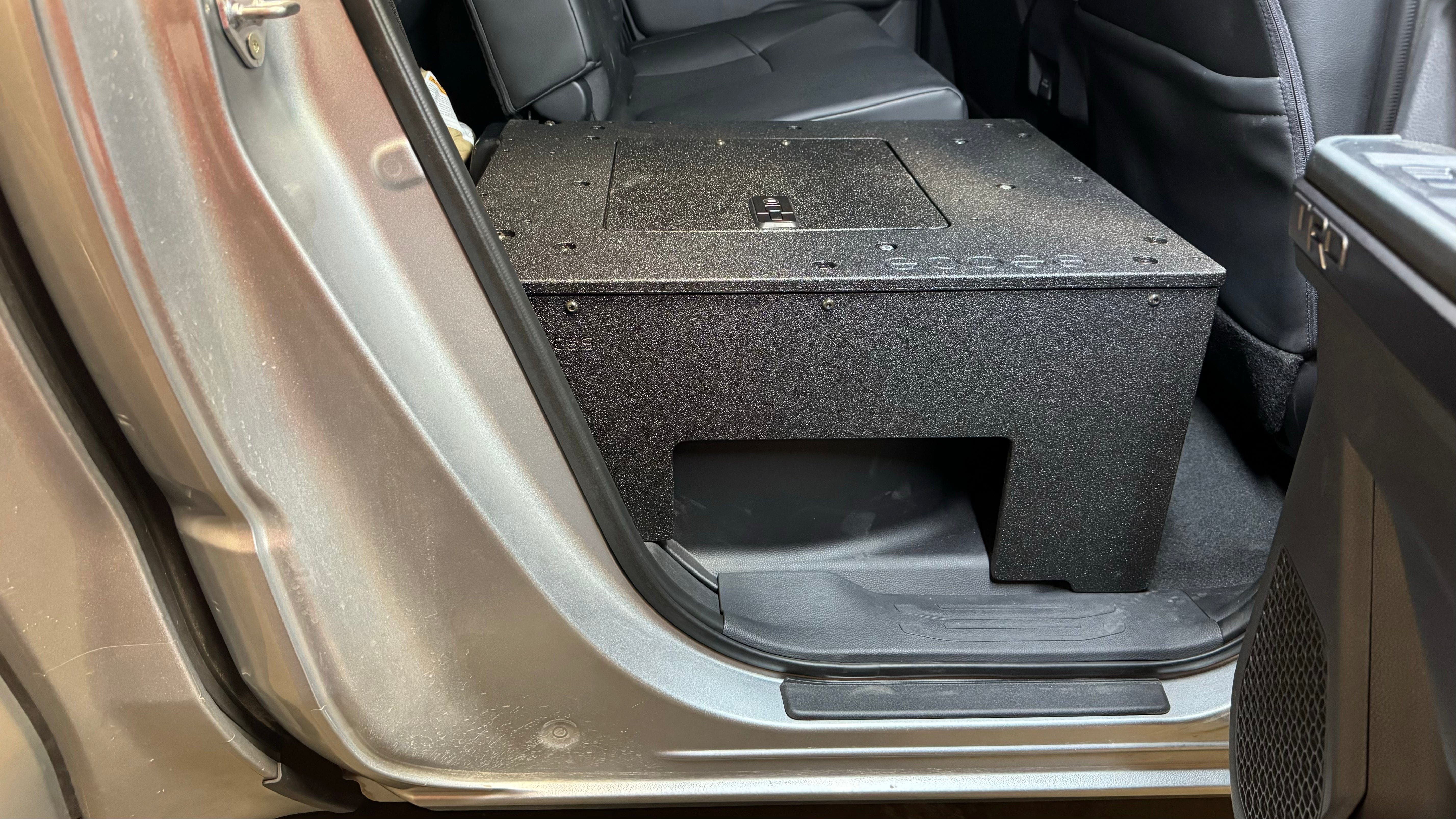 Goose Gear Seat Delete Plate System Toyota Tacoma - 2024-Present - 4th Gen - Non-Hybrid - Double Cab - Explore Series - Seat Delete Plate System - Second Row
