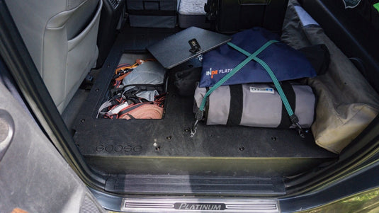 Goose Gear Seat Delete Plate System Toyota Tundra 2007-2013 2nd Gen. CrewMax - Second Row Seat Delete Plate System