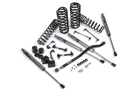 JKS Manufacturing 2018-2024 Jeep Wrangler JL J-Venture 3.5 Inch 4 Door w/Fox 2.0 Performance Series Shocks Diesel JSPEC