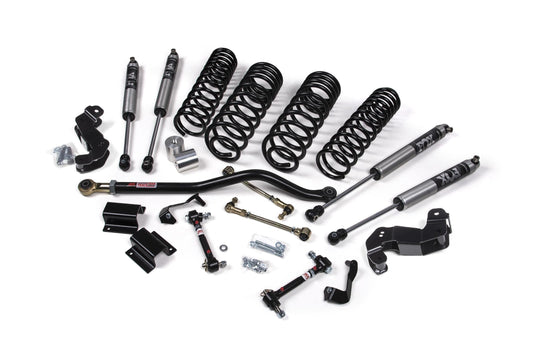 JKS Manufacturing 2020-2023 Jeep Gladiator JT 4WD 3-3.5 Inch J-Kontrol Suspension Lift Kit 1.5-2 Inch Rear w/ Fox 2.0 Performance Shocks JSPEC