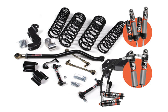 JKS Manufacturing 2020-2023 Jeep Gladiator JT 4WD 3-3.5 Inch J-Kontrol Suspension Lift Kit 1.5-2 Inch Rear w/ Fox 2.5 Performance Elite Shocks JSPEC