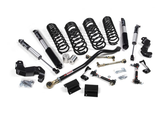 JKS Manufacturing 2020-2023 Jeep Gladiator JT 4WD 3-3.5 Inch J-Kontrol Suspension Lift Kit 1.5-2 Inch Rear w/ Fox 2.5 Performance Shocks JSPEC