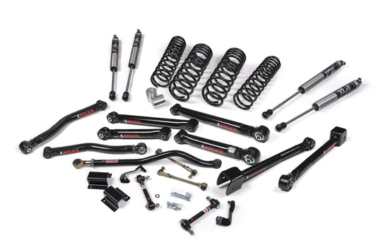 JKS Manufacturing 2020-2024 Jeep Gladiator JT 3.5 Inch Front 2 Inch Rear Lift Kit J-Krawl Fox Performance 2.0 Shocks JSPEC