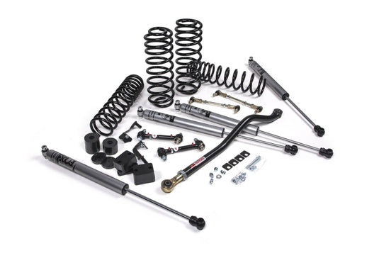 JKS Manufacturing 21-24 Jeep Wrangler JL 4xe 4 Door 2 Inch J-Venture Suspension Lift Kit Fox 2.0 Adv Series Shocks JSPEC