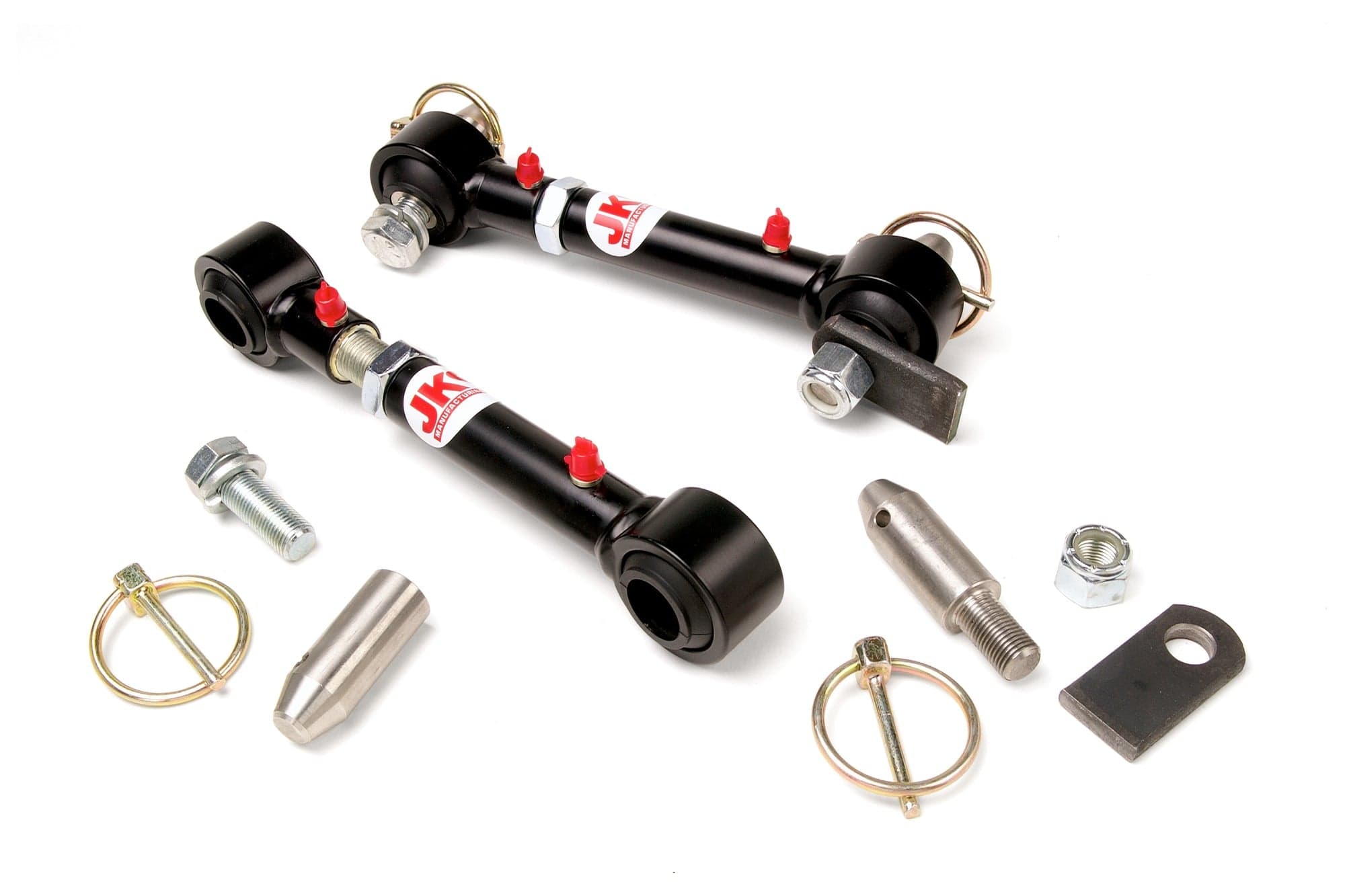 JKS Manufacturing Quicker Disconnect Sway Bar Links 0 Inch-6 Inch Lift CJ5 CJ7 CJ8 Wrangler YJ Pair JKS Manufacturing