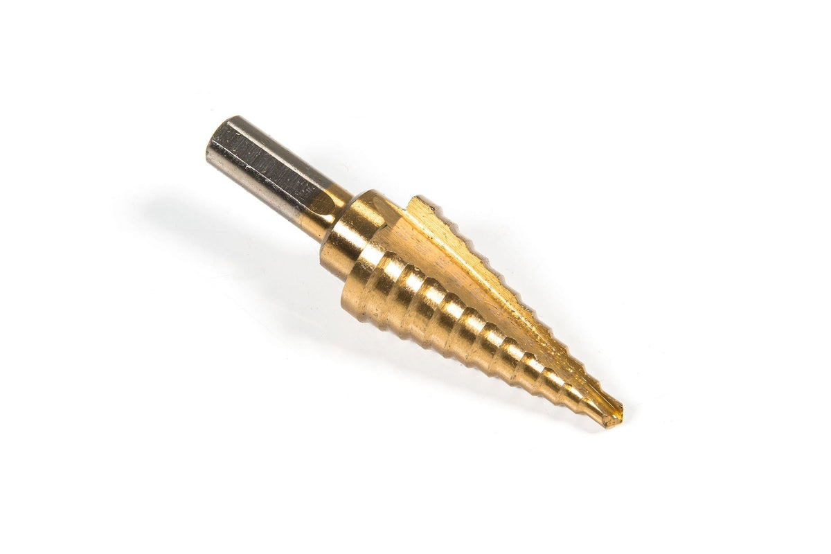 Step Drill Bit Self Piloting Heavy Duty 3/8 Shank JKS Manufacturing ...