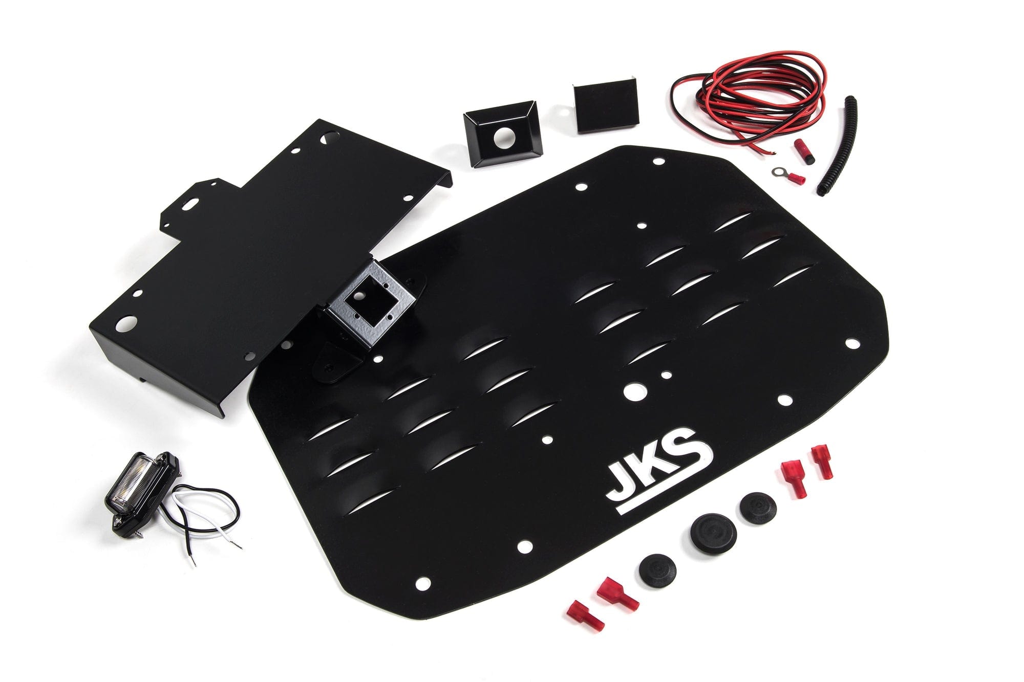 JKS Manufacturing Tailgate Vent Cover with License Plate and Camera Mount Wrangler JL JKS Manufacturing