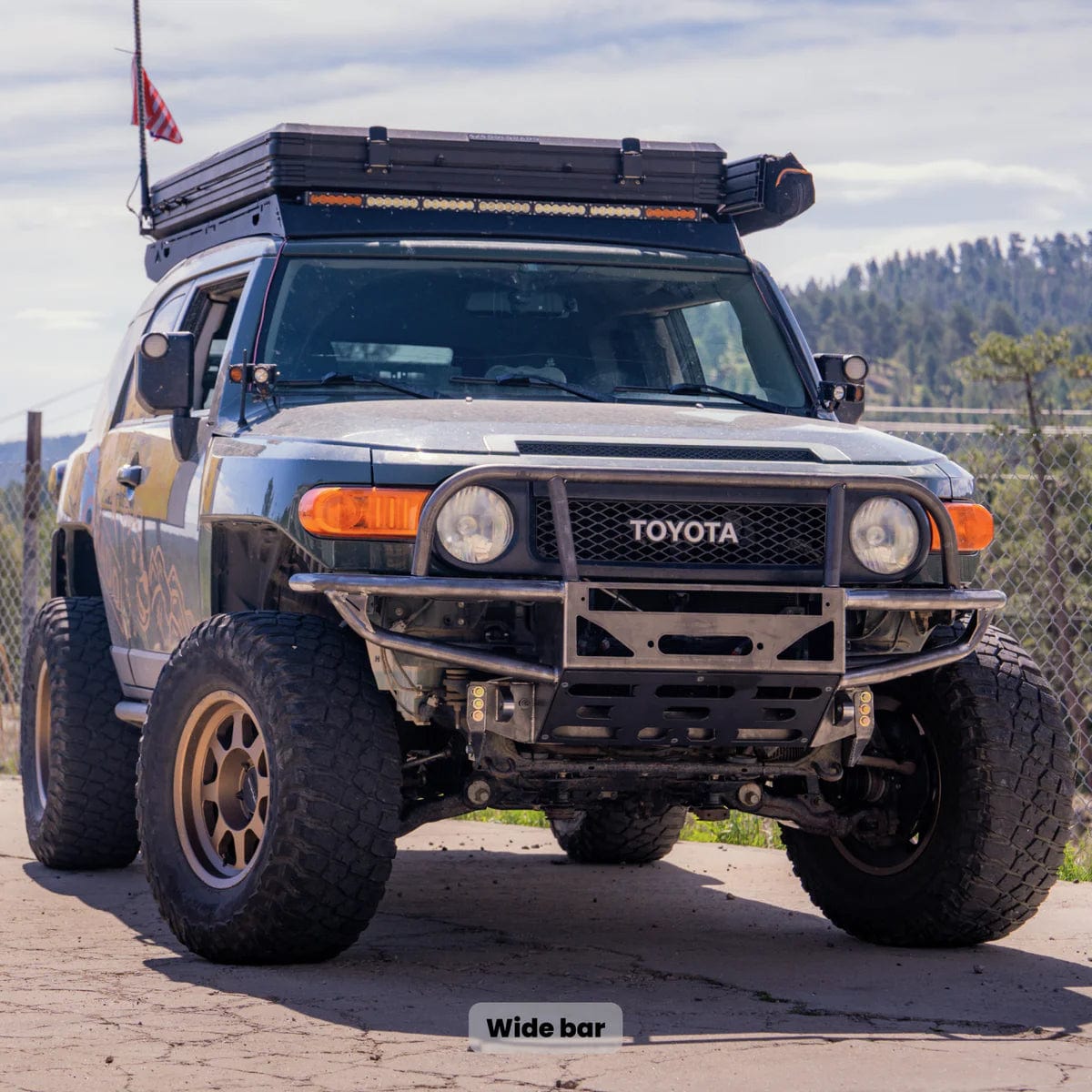 Lil B's Armor 2007-2014 FJ Cruiser Hybrid Front Bumper / Lil B's Fabrication