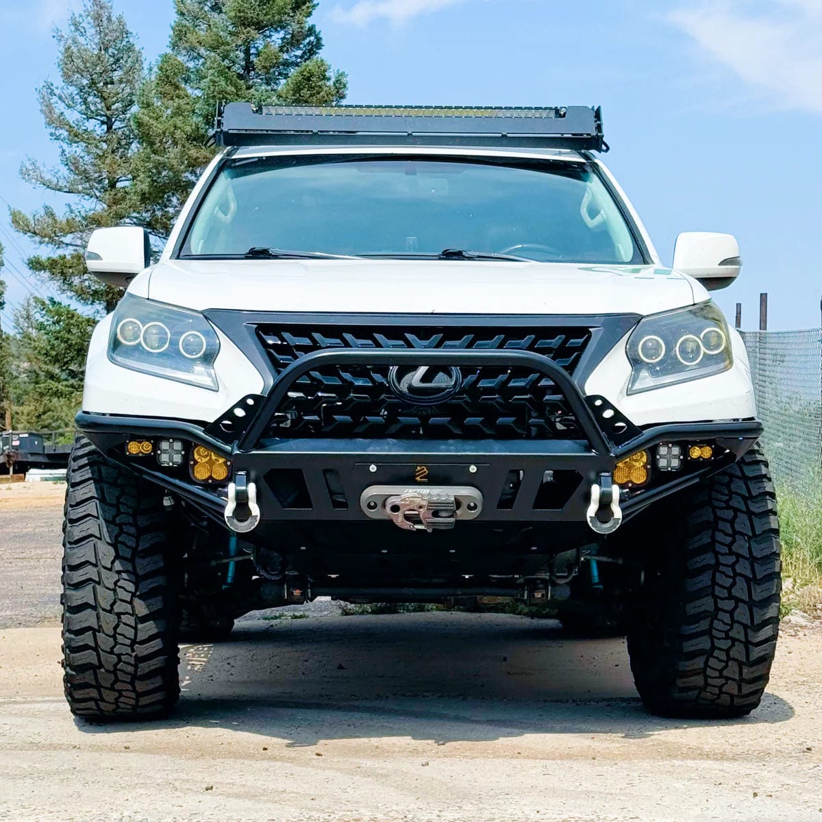 Lil B's Armor 2010-2023 GX460 Hybrid Front Bumper / Lil B's Fabrication