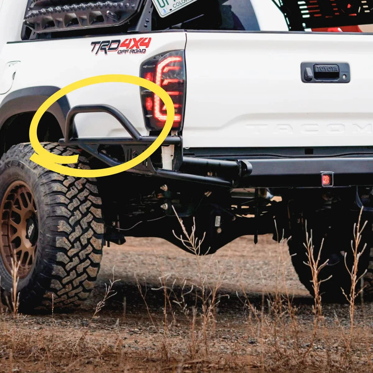 Lil B's Armor 3rd Gen Tacoma Rear Bumper / Lil B's Fabrication