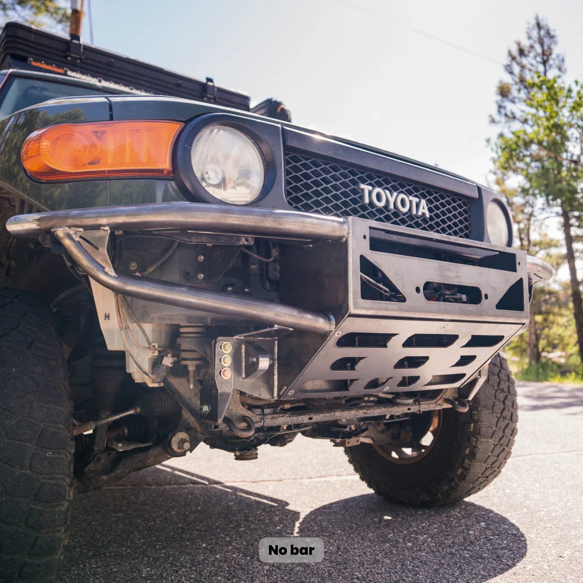 Lil B's Armor No Bar 2007-2014 FJ Cruiser Hybrid Front Bumper / Lil B's Fabrication