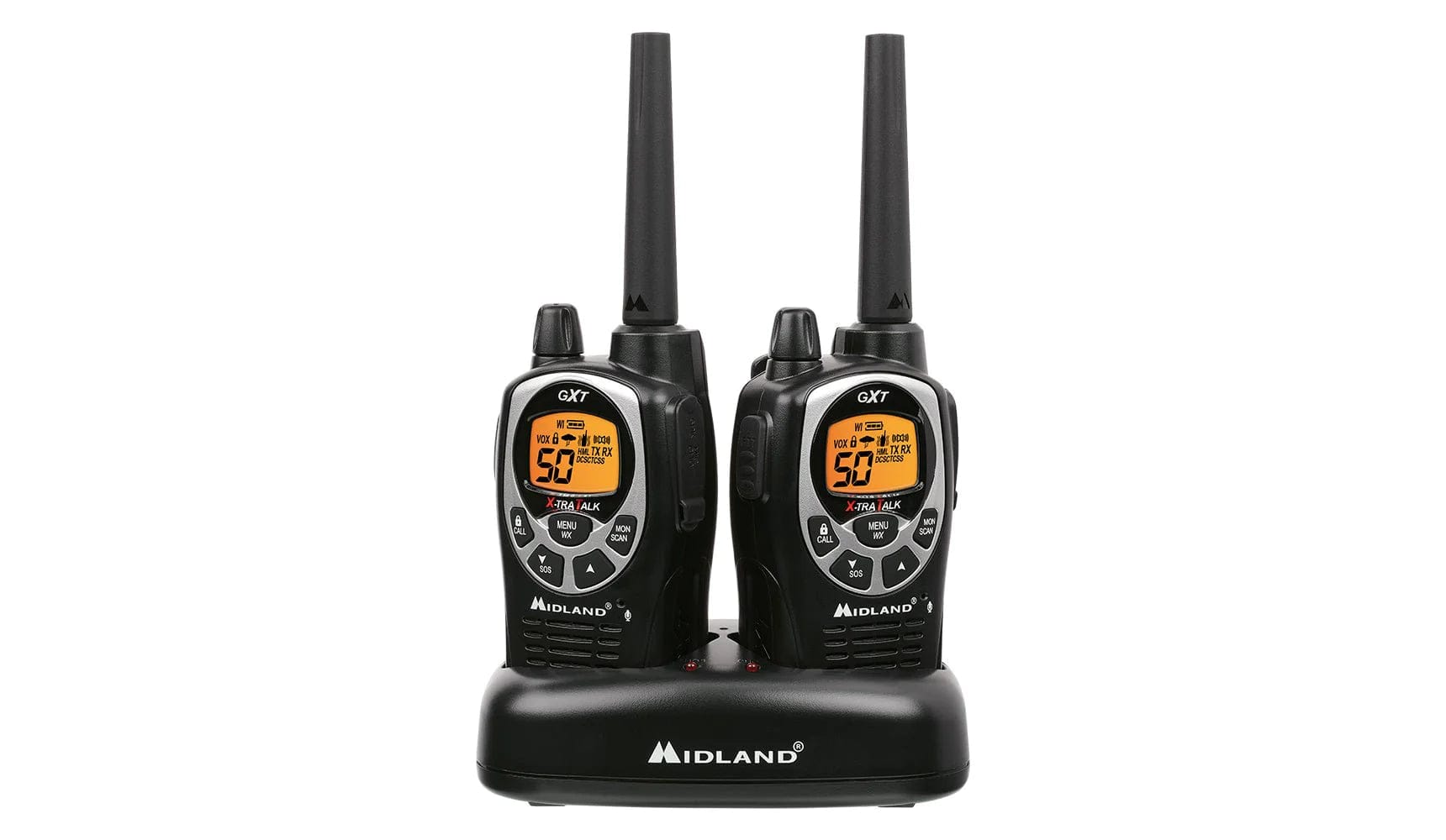 Midland Communications Midland GXT1000VP4 Two-Way GMRS Radio - 2 Pack