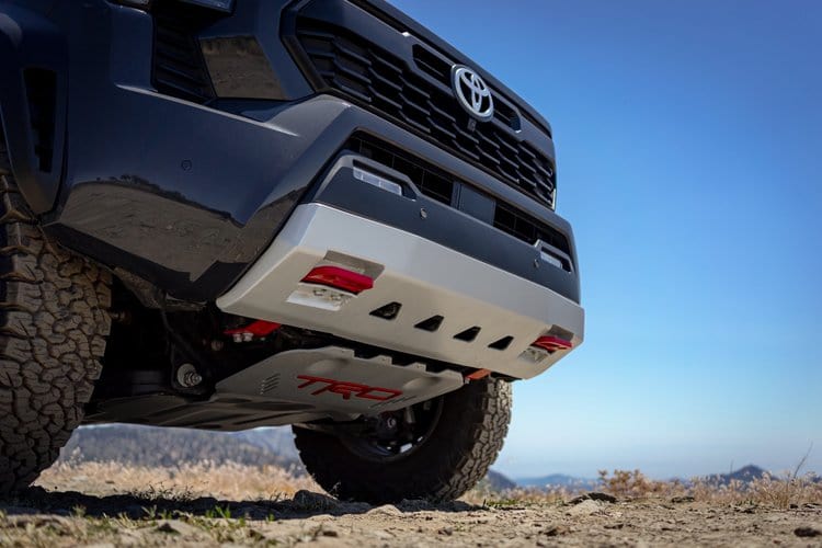 thumbnail image 2 of Front Lower Bumper Valance Skid Plate For Toyota Tacoma 2016-2023 – Black, Direct Fit 2 of 5
