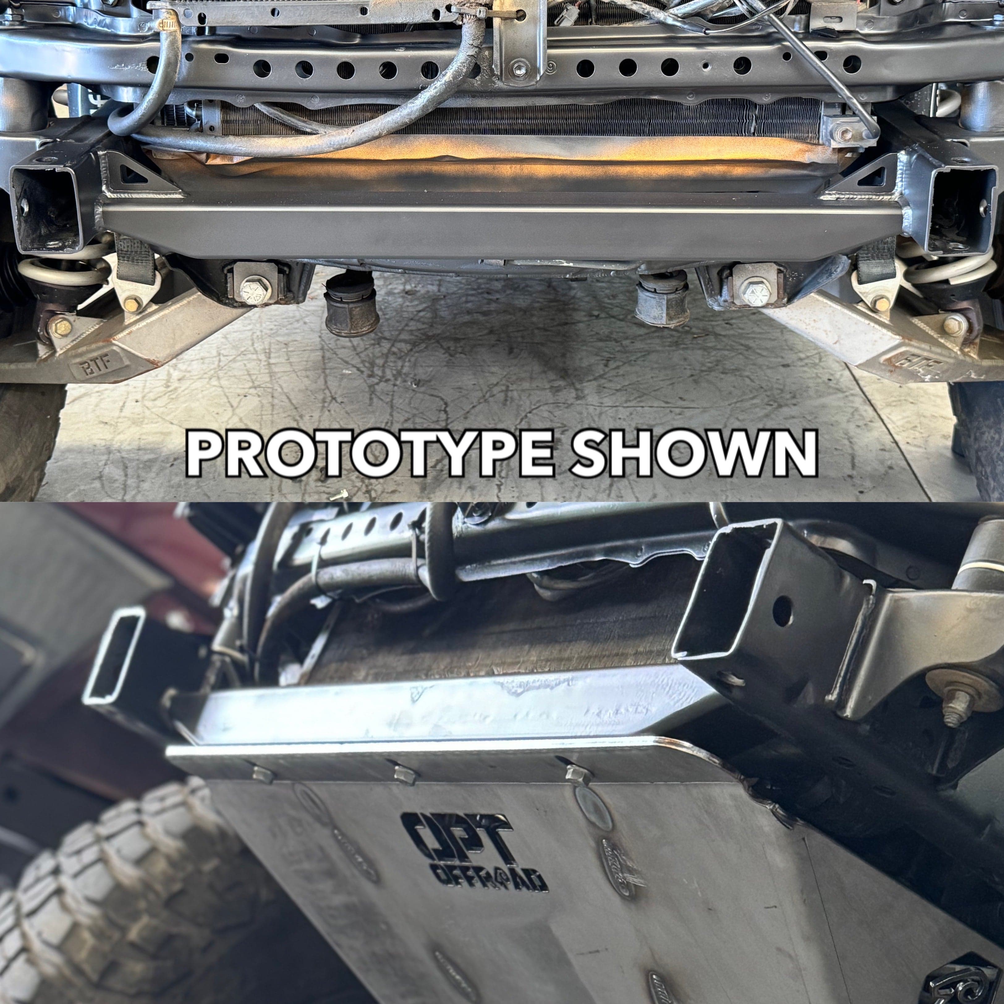 Opt Offroad Armor HD Skid Plate Crossmember (96-02 4Runner, 95-04 Tacoma)