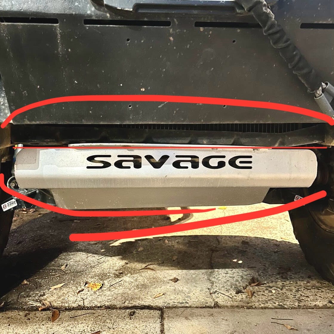 Opt Offroad Armor HD Skid Plate Crossmember (96-02 4Runner, 95-04 Tacoma)