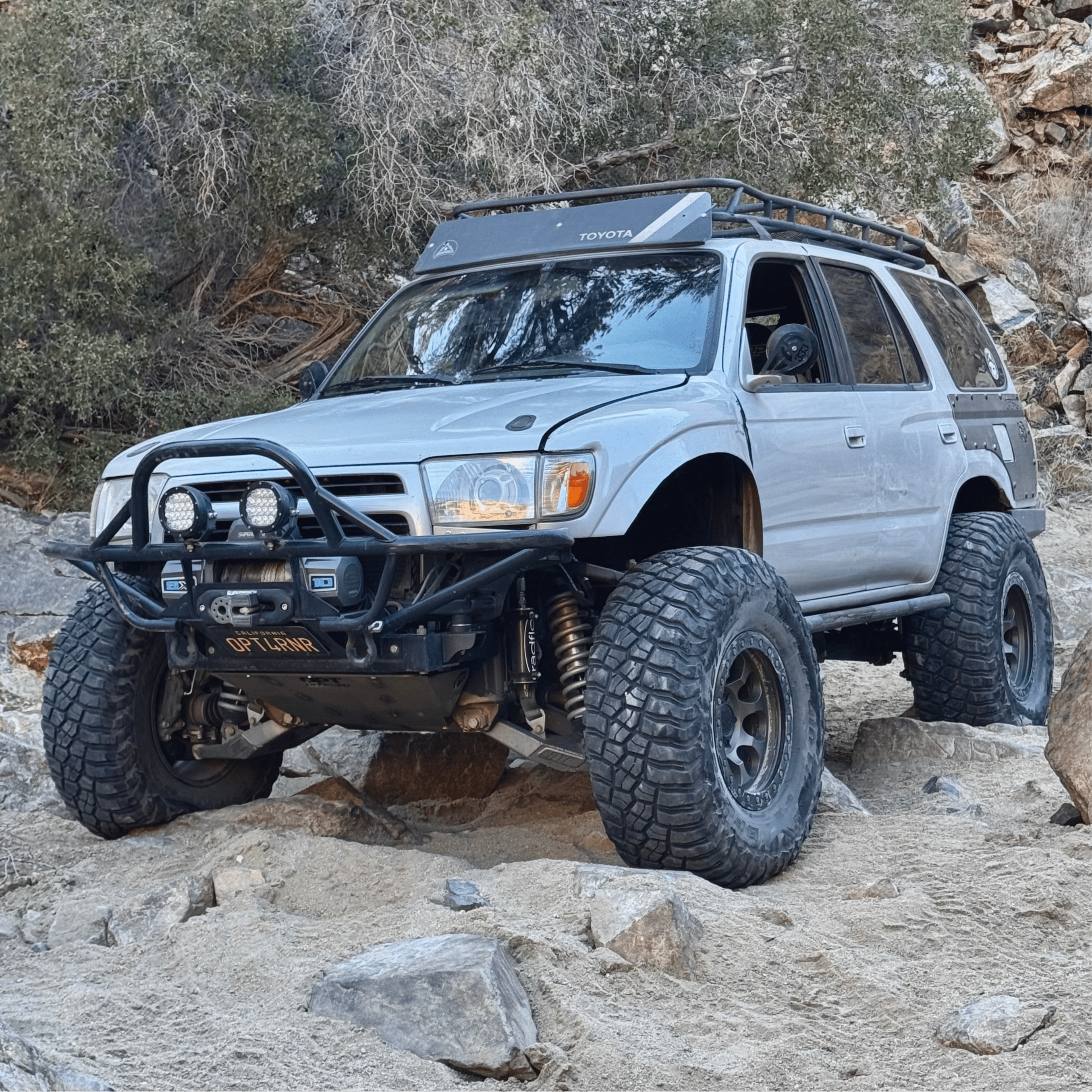 Opt Offroad Armor High Clearance HD Skid Plate & Radiator (96-02 4Runner, 95-04 Tacoma)