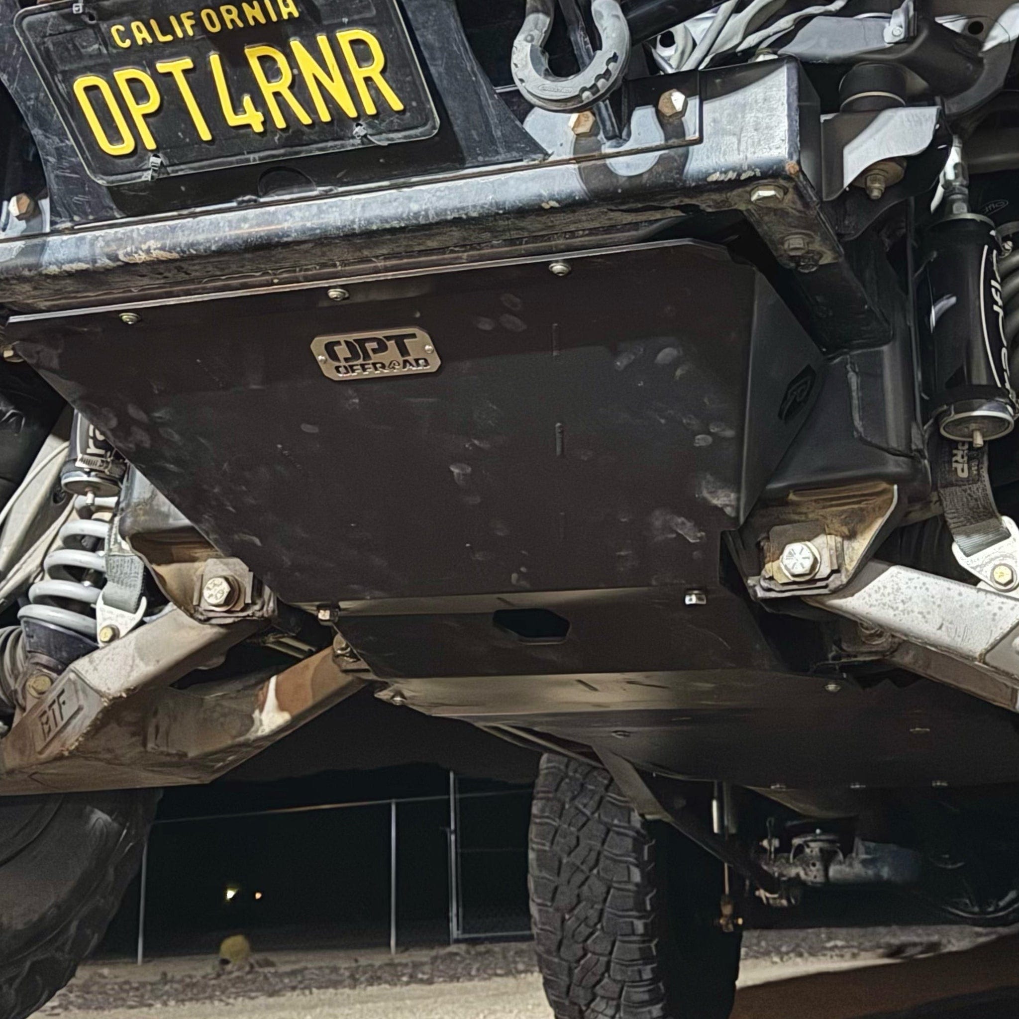 Opt Offroad Armor High Clearance HD Skid Plate & Radiator (96-02 4Runner, 95-04 Tacoma)