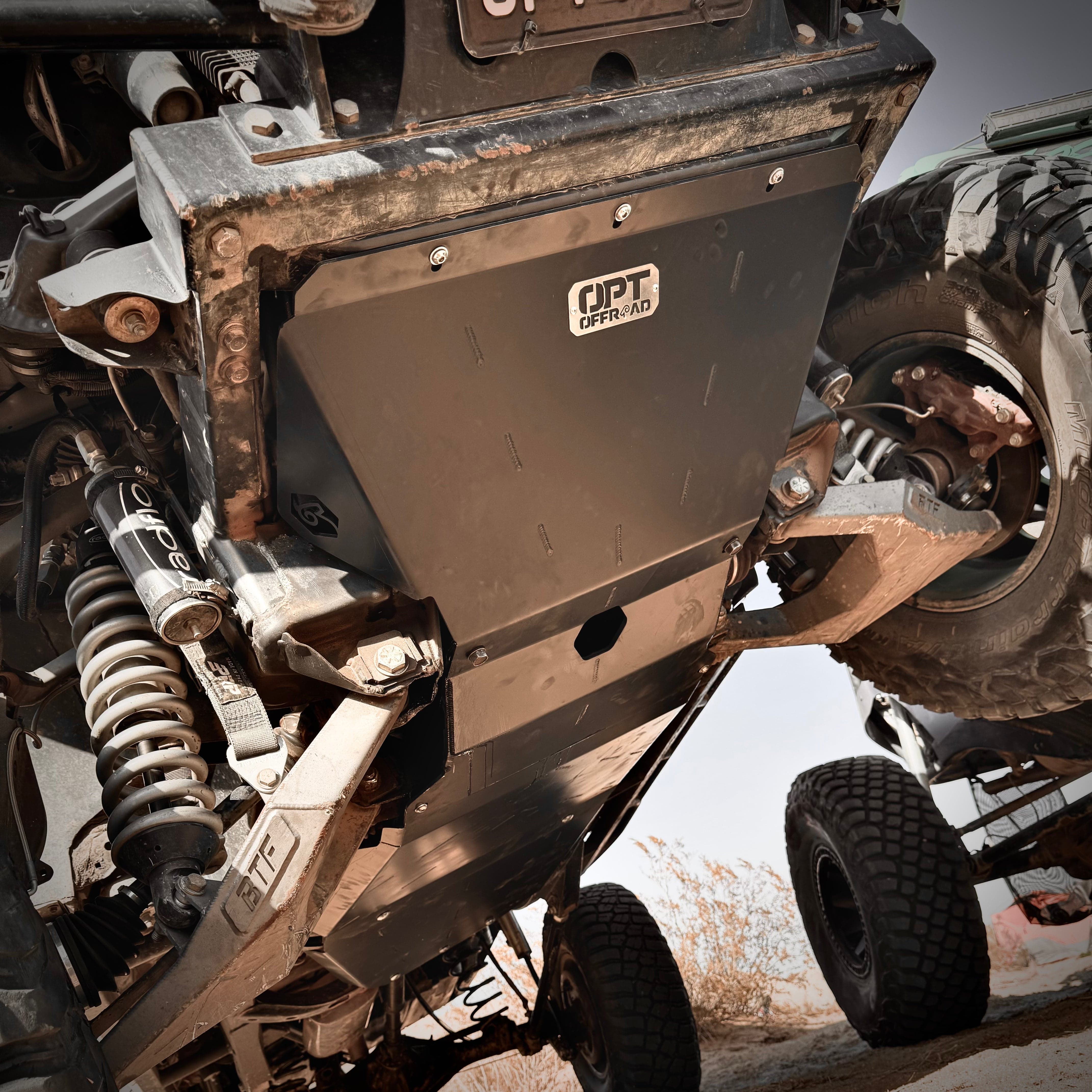 Opt Offroad Armor High Clearance HD Skid Plate & Radiator (96-02 4Runner, 95-04 Tacoma)