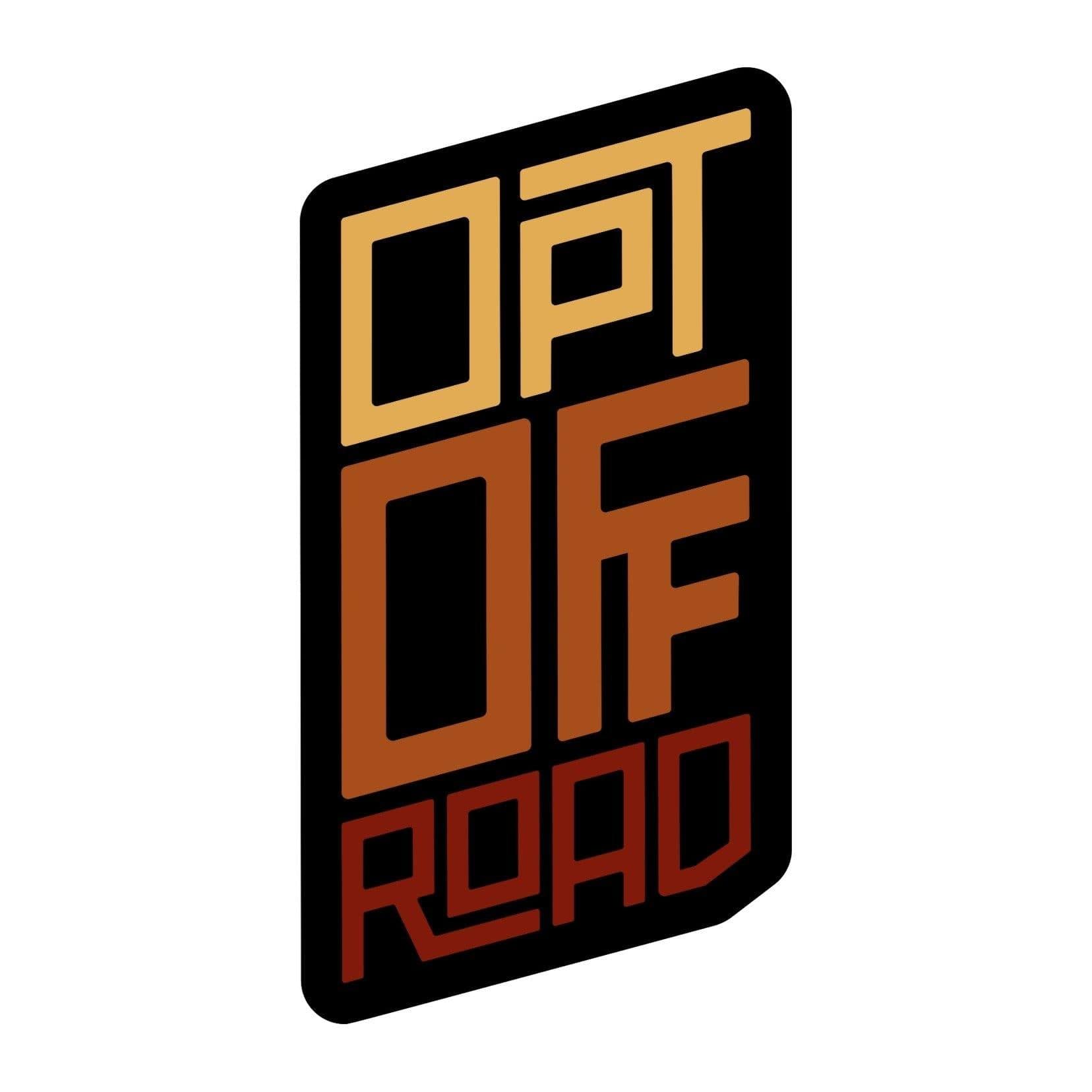 Opt Offroad Merch Medium Slap Stickers