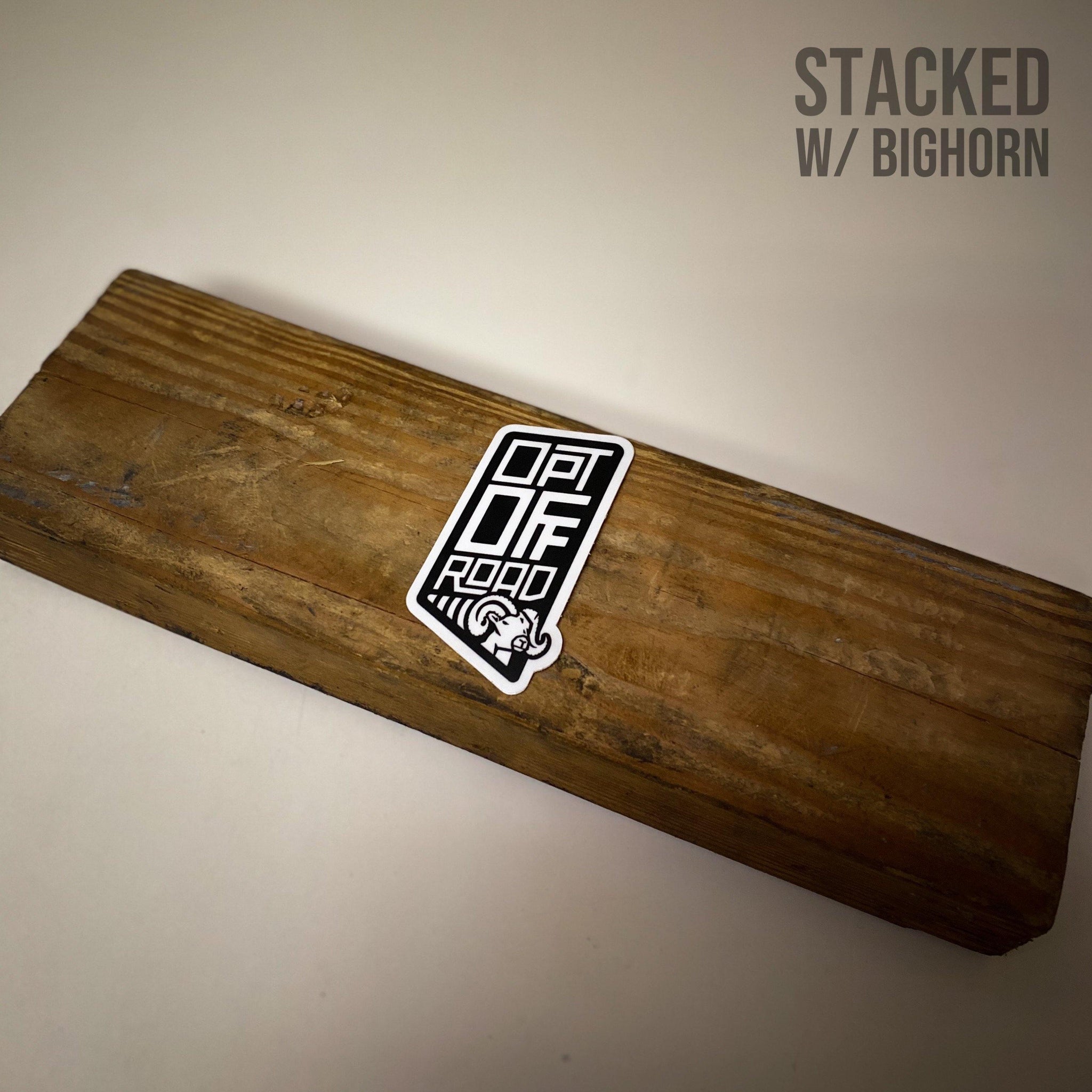Opt Offroad Merch Small Slap Stickers