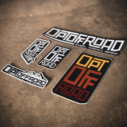 Opt Offroad Merch Sticker Pack