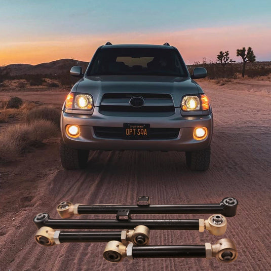 Opt Offroad Suspension Rear Adjustable Control Arms (01-07 Sequoia)