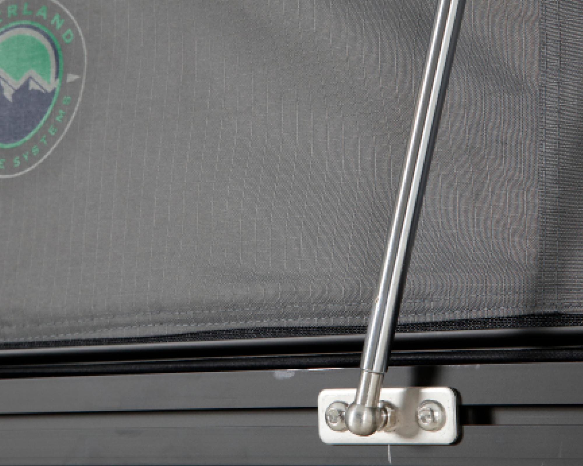 Overland Vehicle Systems 18099901 Mamba 3 Roof Top Tent - Clam Shell Roof Top Tent Overland Vehicle Systems