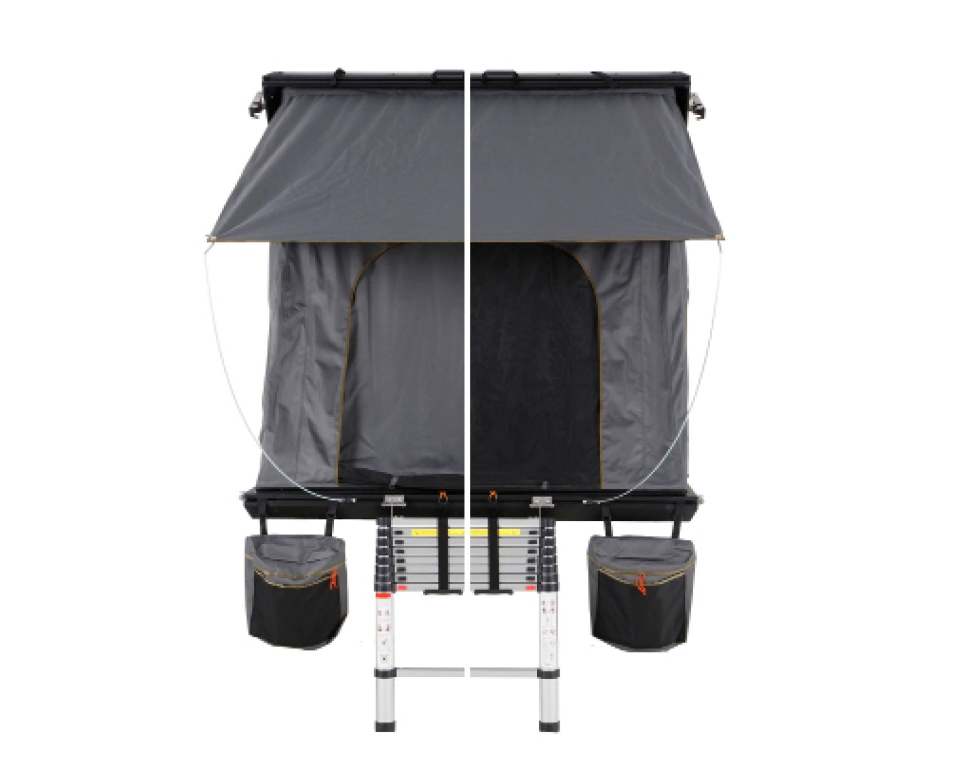 Overland Vehicle Systems 18099901 Mamba 3 Roof Top Tent - Clam Shell Roof Top Tent Overland Vehicle Systems