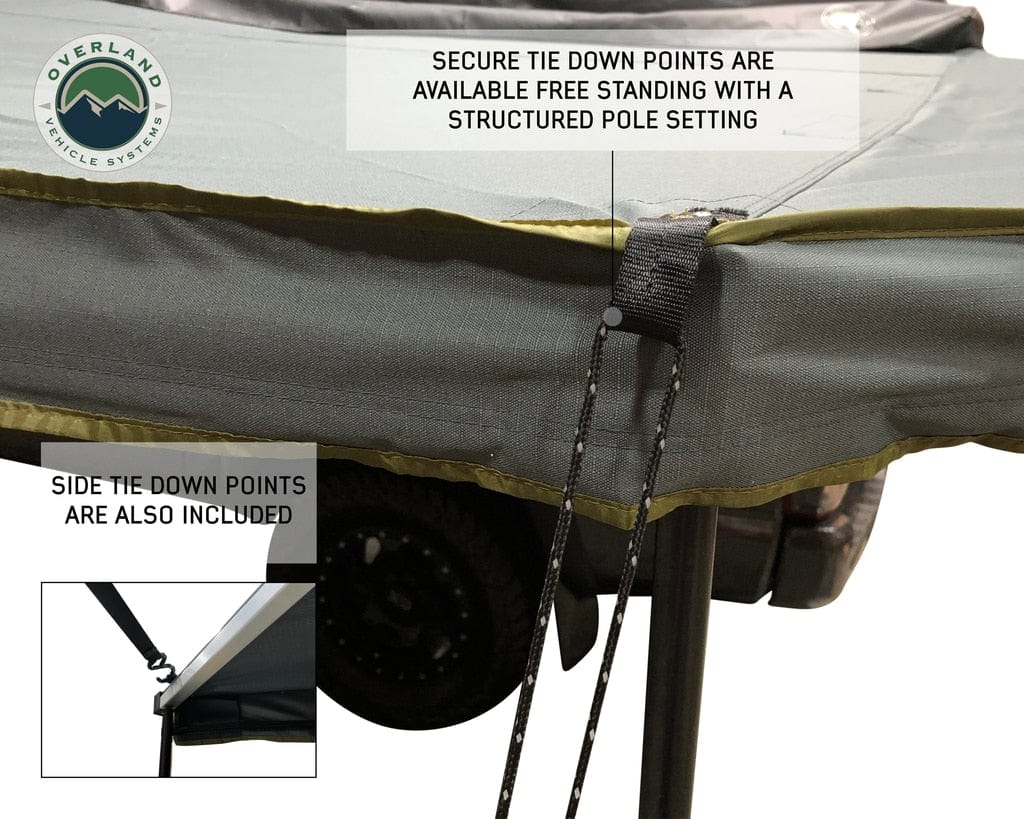 Overland Vehicle Systems 270 LT Awning - Passenger Side 270 degree awning Overland Vehicle Systems