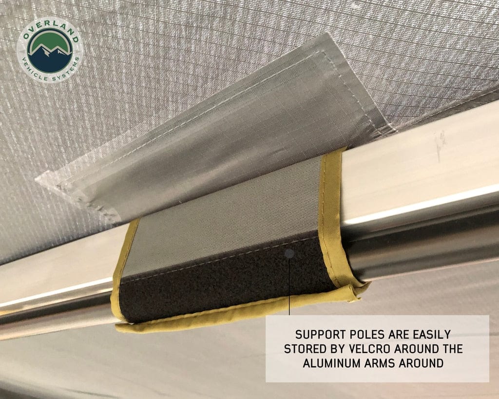 Overland Vehicle Systems 270 LT Awning - Passenger Side 270 degree awning Overland Vehicle Systems