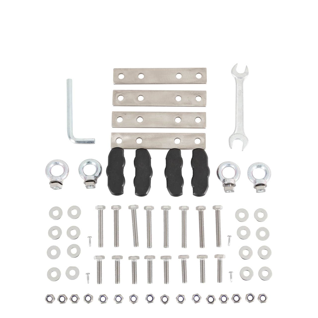 Overland Vehicle Systems Aluminum Clam Shell Roof Top Tent Sidewinder Side Opening Overland Vehicle Systems