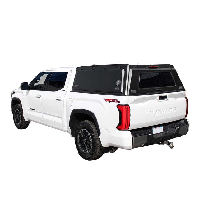 Overland Vehicle Systems Bed Cap Expedition Truck Cap W/Full Wing Doors, Front and Rear Windows and 3rd Brake Light - Tacoma, Tundra, Gladiator, Ranger, F150, F250/350, GM 1500-2500, Colorado, Ram 1500+2500