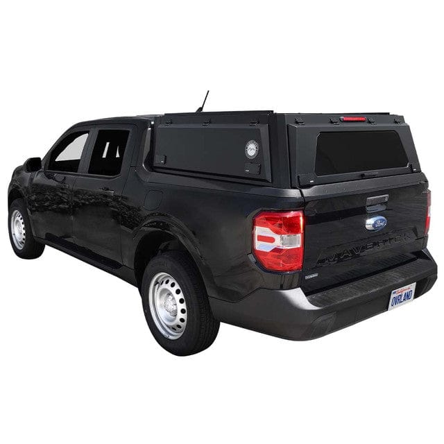 Overland Vehicle Systems Bed Cap Expedition Truck Cap W/Full Wing Doors, Front and Rear Windows and 3rd Brake Light - Tacoma, Tundra, Gladiator, Ranger, F150, F250/350, GM 1500-2500, Colorado, Ram 1500+2500