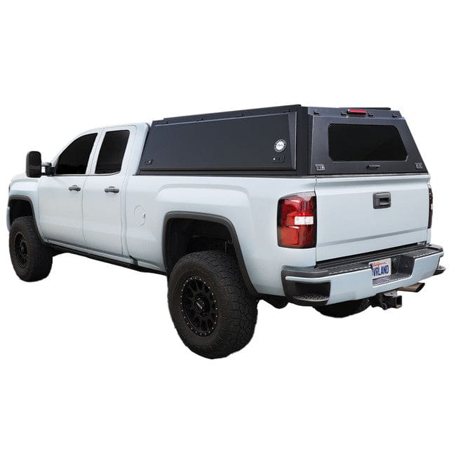 Overland Vehicle Systems Bed Cap Expedition Truck Cap W/Full Wing Doors, Front and Rear Windows and 3rd Brake Light - Tacoma, Tundra, Gladiator, Ranger, F150, F250/350, GM 1500-2500, Colorado, Ram 1500+2500