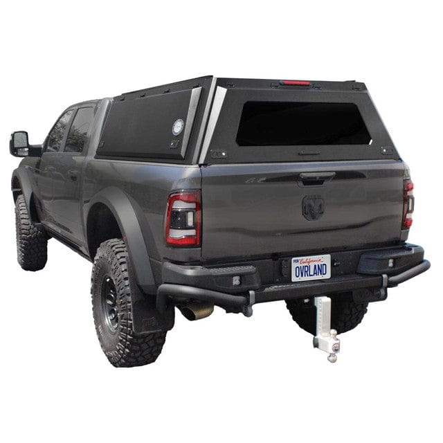 Overland Vehicle Systems Bed Cap Expedition Truck Cap W/Full Wing Doors, Front and Rear Windows and 3rd Brake Light - Tacoma, Tundra, Gladiator, Ranger, F150, F250/350, GM 1500-2500, Colorado, Ram 1500+2500