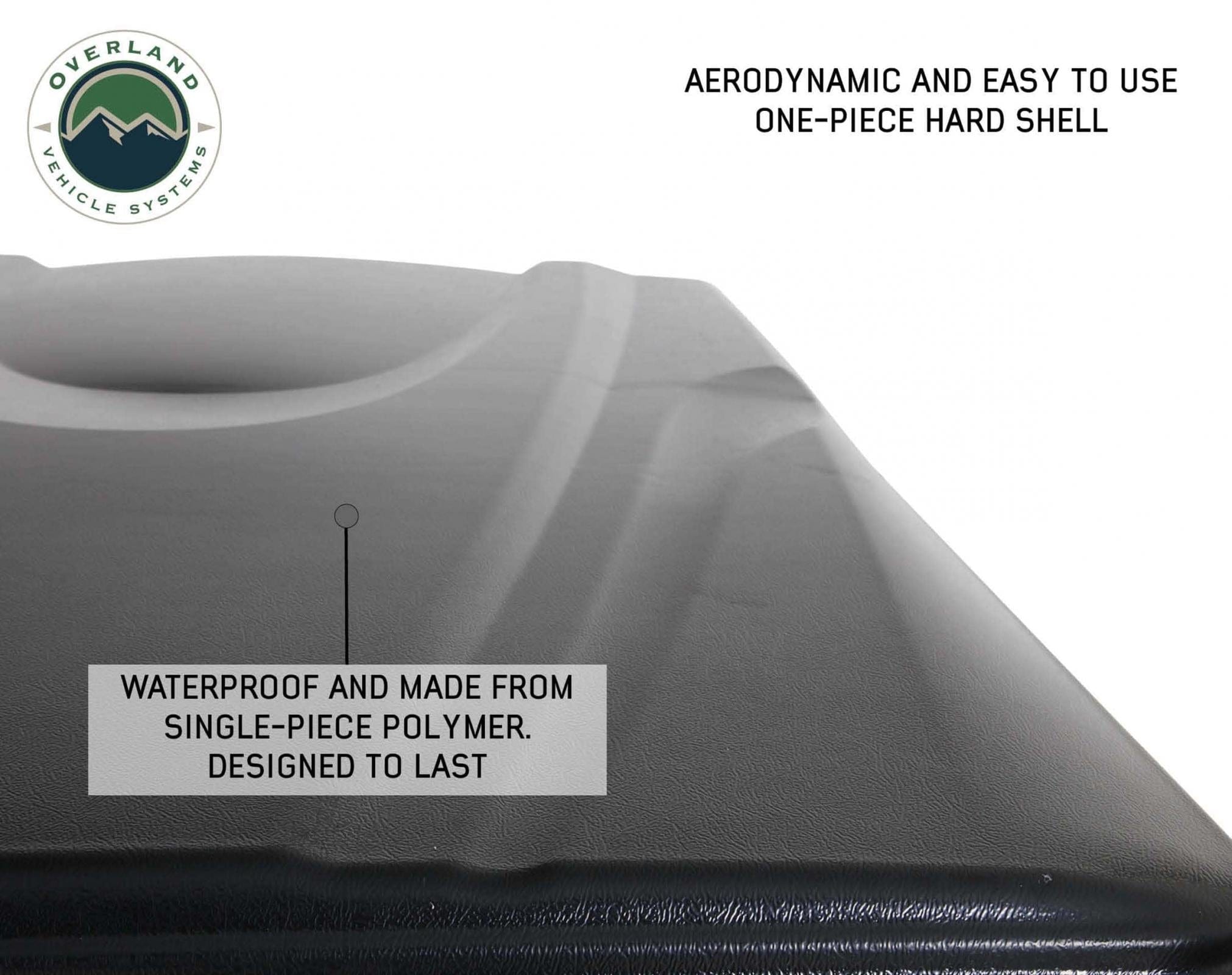 Overland Vehicle Systems Best Hard Shell Rooftop Tent 18189901 Bushveld II Overland Vehicle Systems