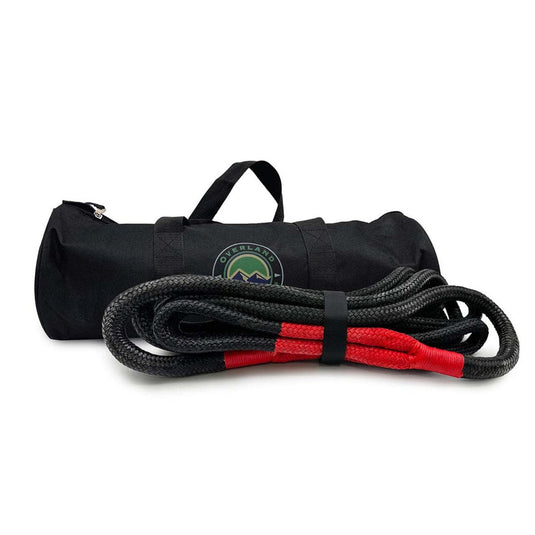 Overland Vehicle Systems Brute Kinetic Recovery Rope 1 1/4 Inch x 30 Foot With Storage Bag Overland Vehicle Systems