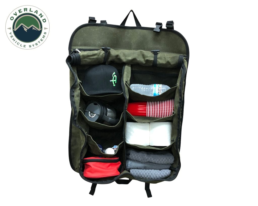 Overland Vehicle Systems Camping Gear Storage Bag - #16 Waxed Canvas Overland Vehicle Systems
