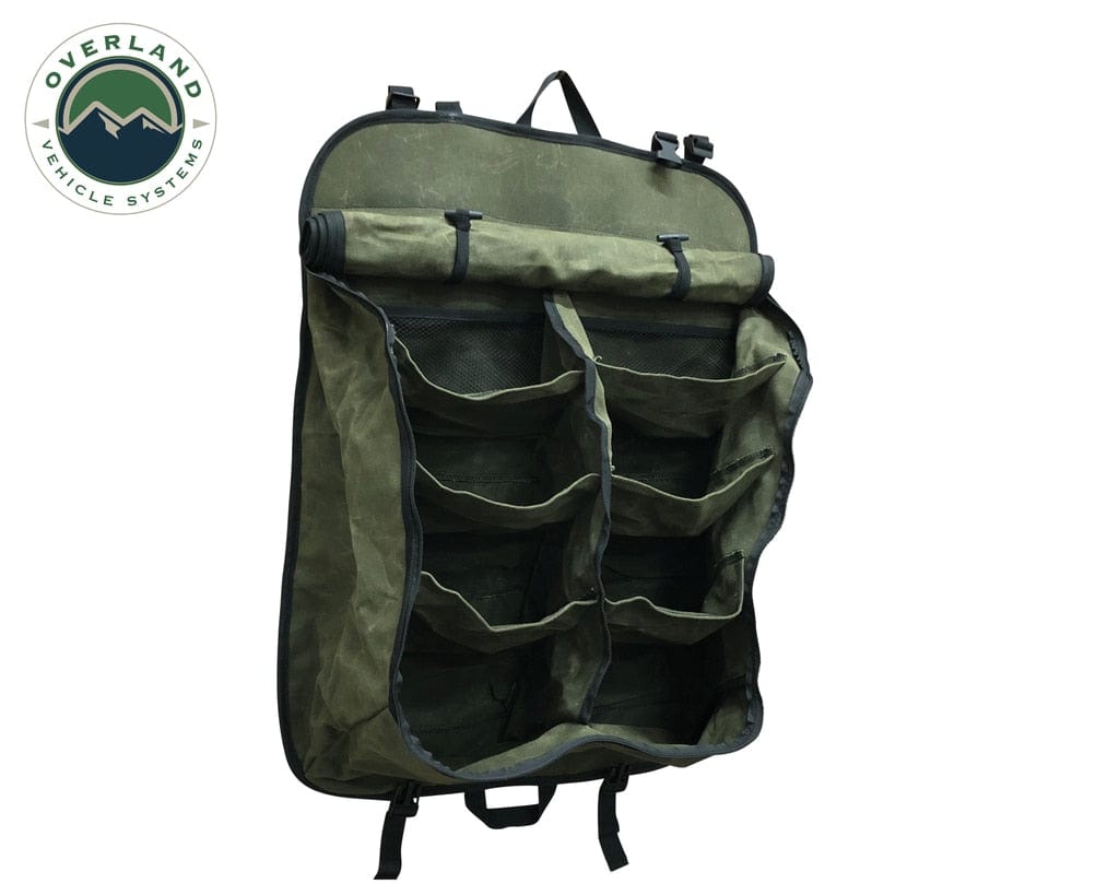 Overland Vehicle Systems Camping Gear Storage Bag - #16 Waxed Canvas Overland Vehicle Systems