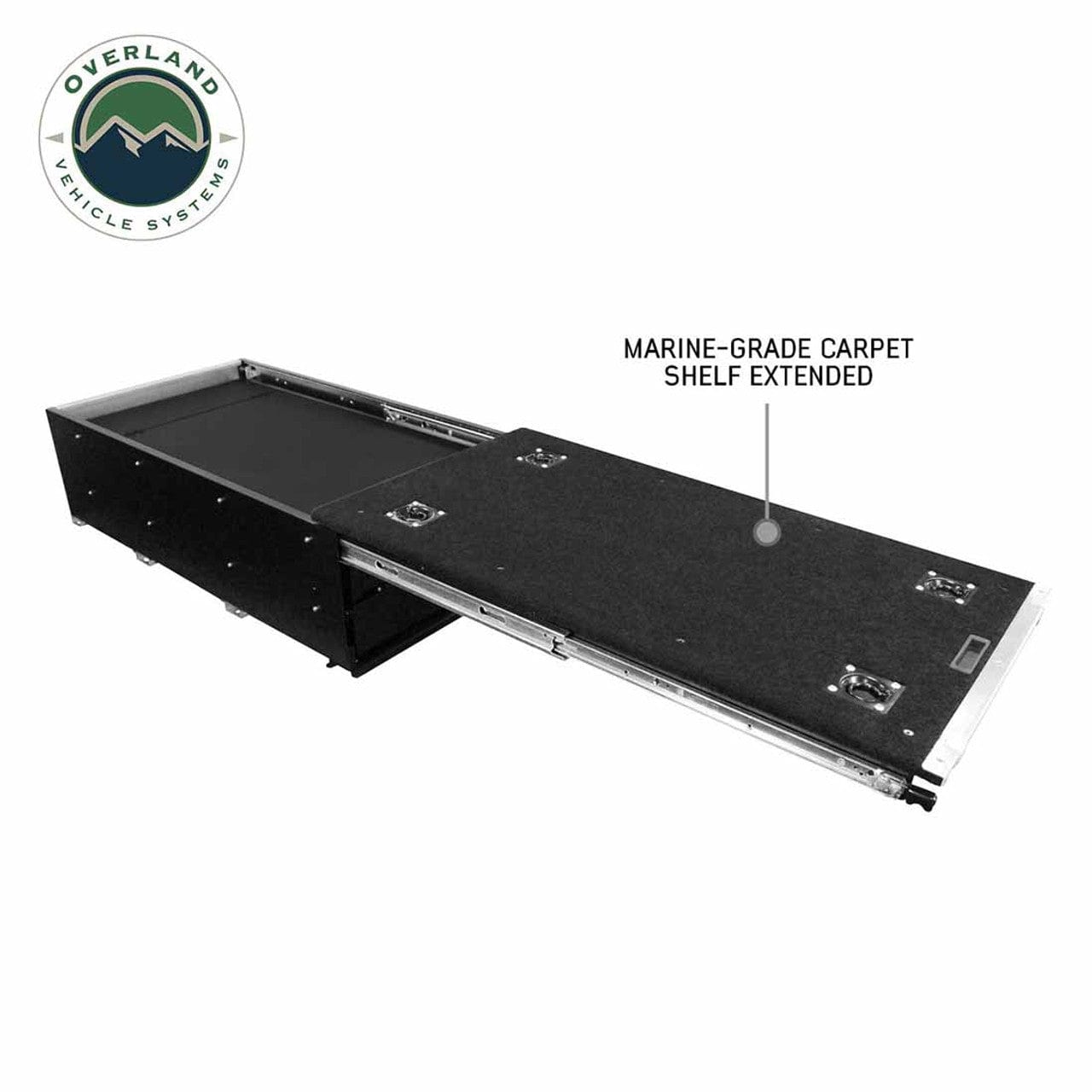 Overland Vehicle Systems Cargo Box Kitchen With Slide Out, Storage Box and Cooking Area Overland Vehicle Systems