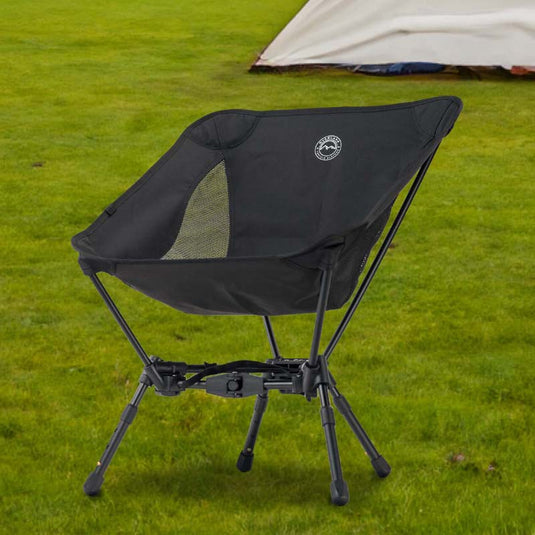 Overland Vehicle Systems Compact Camping Chair with Collapsible Aluminum Frame Overland Vehicle Systems