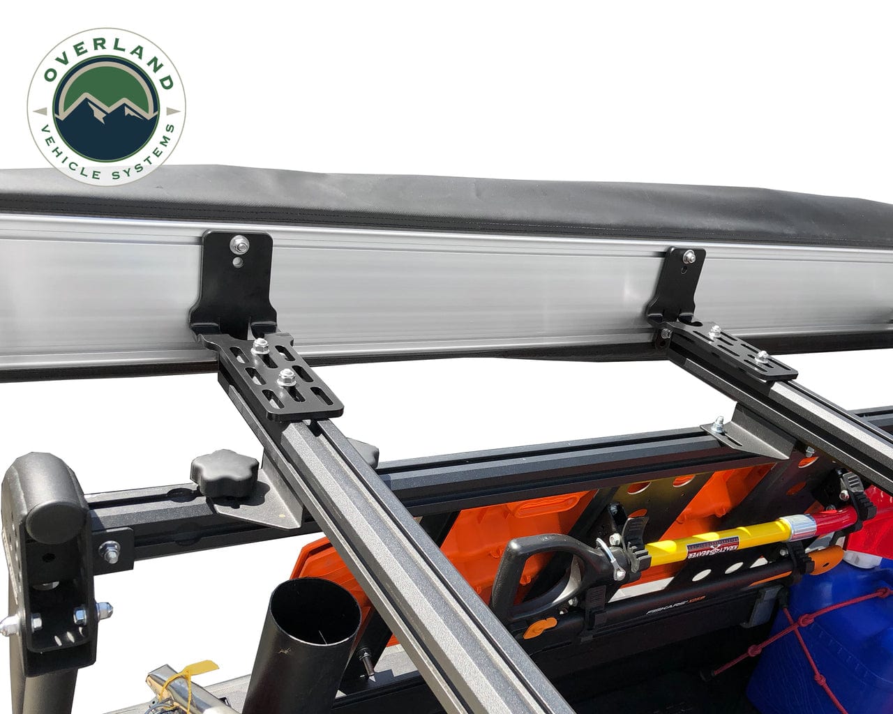 Overland Vehicle Systems Freestanding 180 Degree Awnings For Mid - High Roofline Vans Overland Vehicle Systems