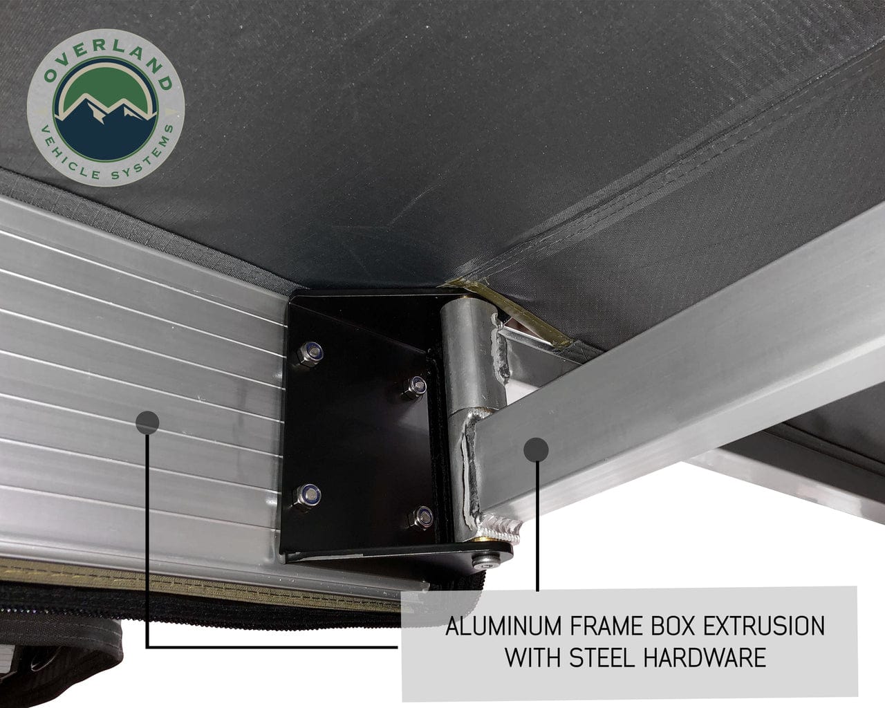 Overland Vehicle Systems Freestanding 270 Degree Awnings For Mid - High Roofline Vans Driver side Overland Vehicle Systems