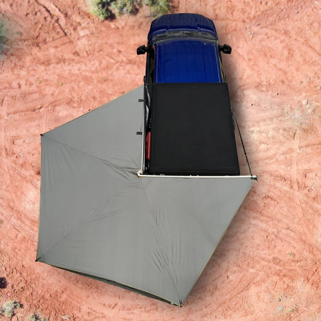 Overland Vehicle Systems Freestanding 270 LT Degree Awnings With Walls Driver Side Overland Vehicle Systems