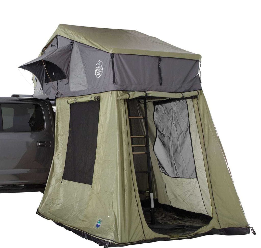 Overland Vehicle Systems HD N3E Nomadic 3 Extended Roof Top Tent & Annex Room Combo Overland Vehicle Systems