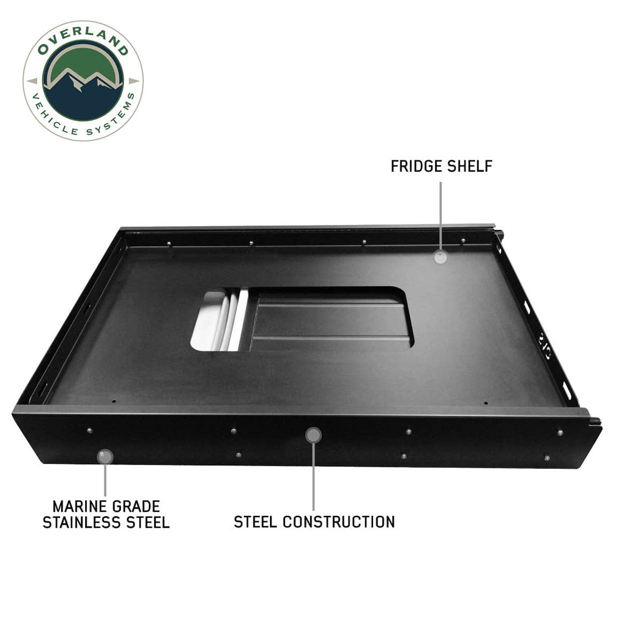 Overland Vehicle Systems Large Refrigerator Tray and Sink Organizer Overland Vehicle Systems